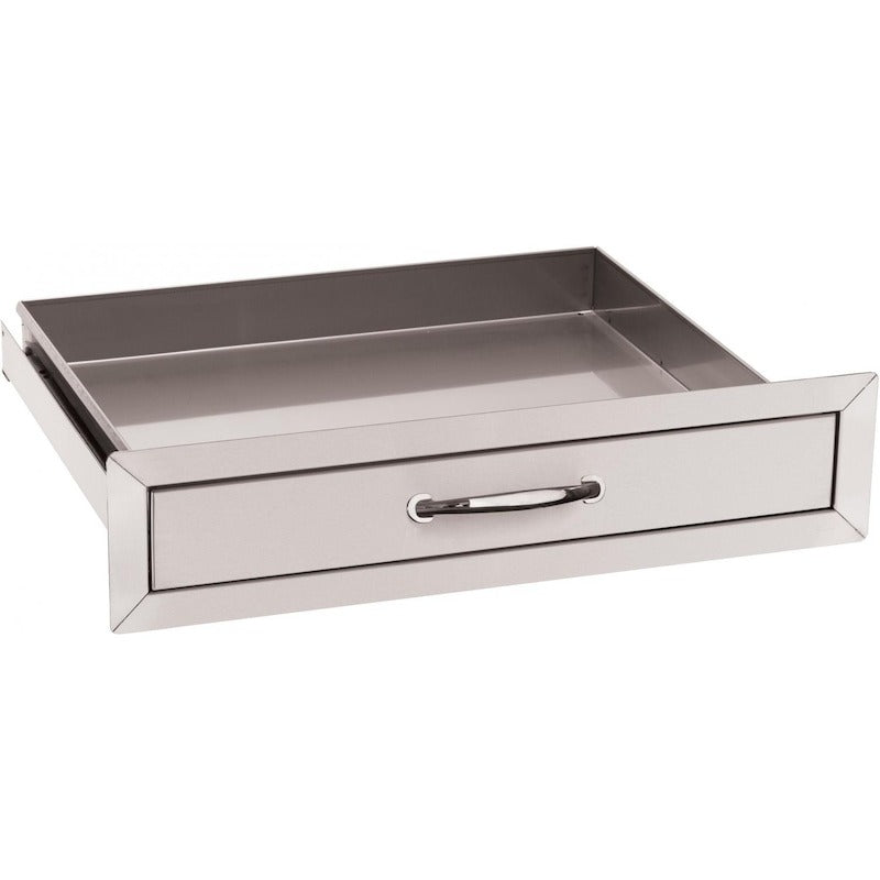 Summerset 24-Inch Stainless Steel Flush Mount Single Utility Drawer - SSUD-1