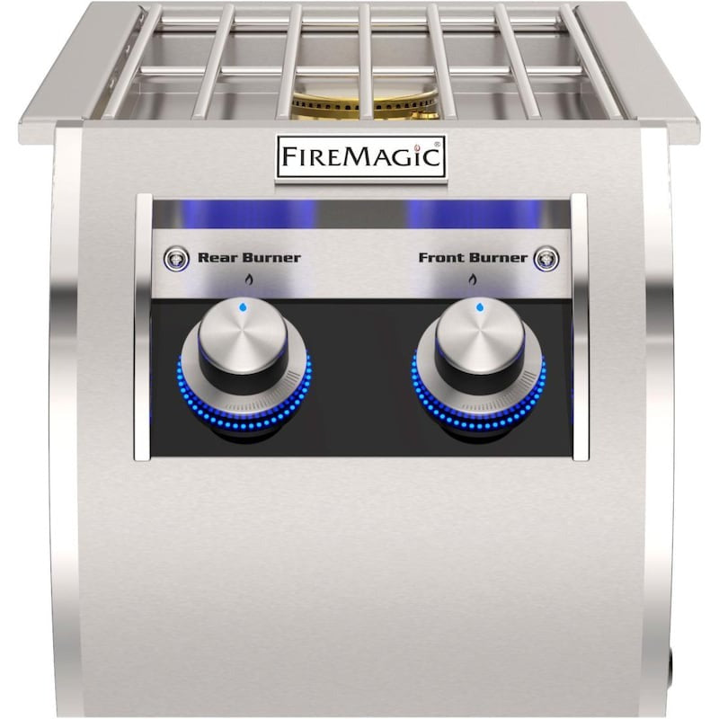 Fire Magic 32816 Built-In Double Side Burner - White Background