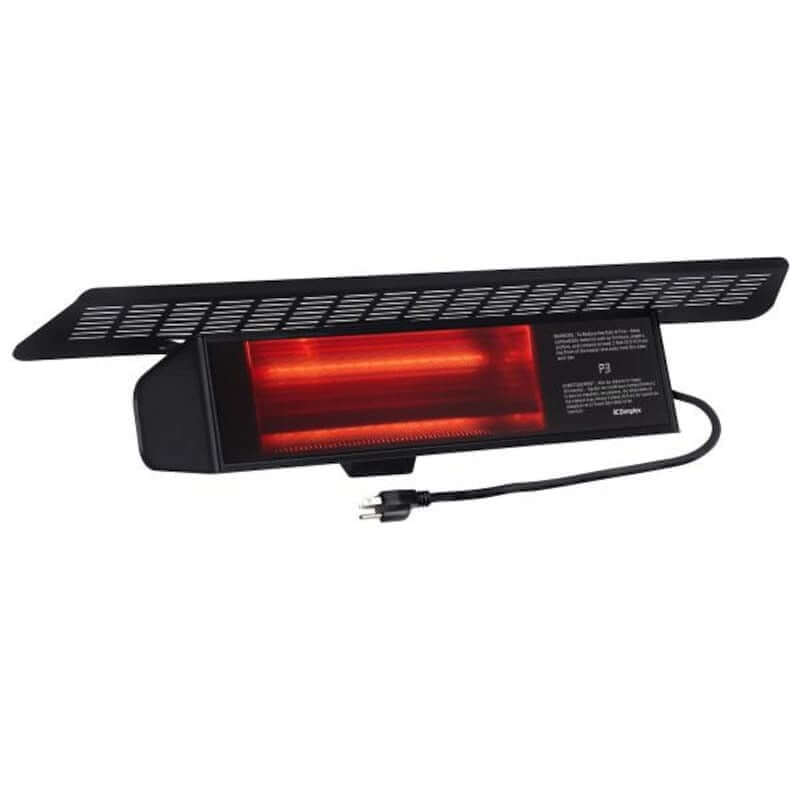 Dimplex X-DIRP15A10GR DIR Series Infrared Plug-In Heater - 1500W - 120V