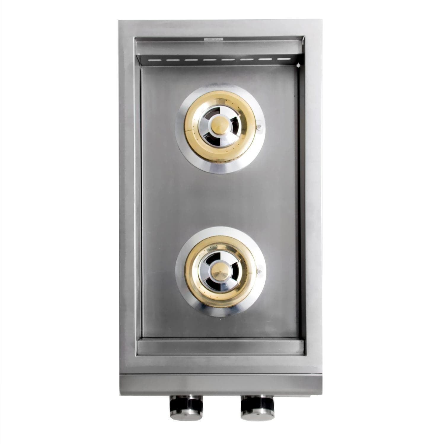 Blaze BLZ-SB2LTE Premium LTE Built-In Stainless Steel Double Side Burner - Top View