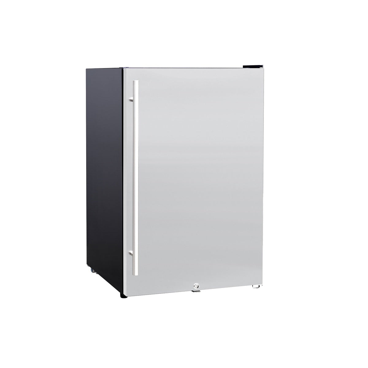 Deluxe 22" Outdoor Approved Compact Refrigerator - RFR-22D - Angled View