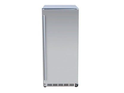 TrueFlame 15-Inch Outdoor Rated Fridge with Stainless Door - TF-RFR-15S