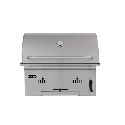 Bull 88787 Bison Premium Built-In Charcoal Grill - Lid Closed