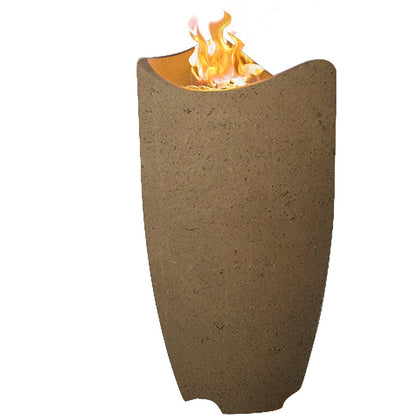 American Fyre Designs Wave 20-Inch Fire Urn - Smoke