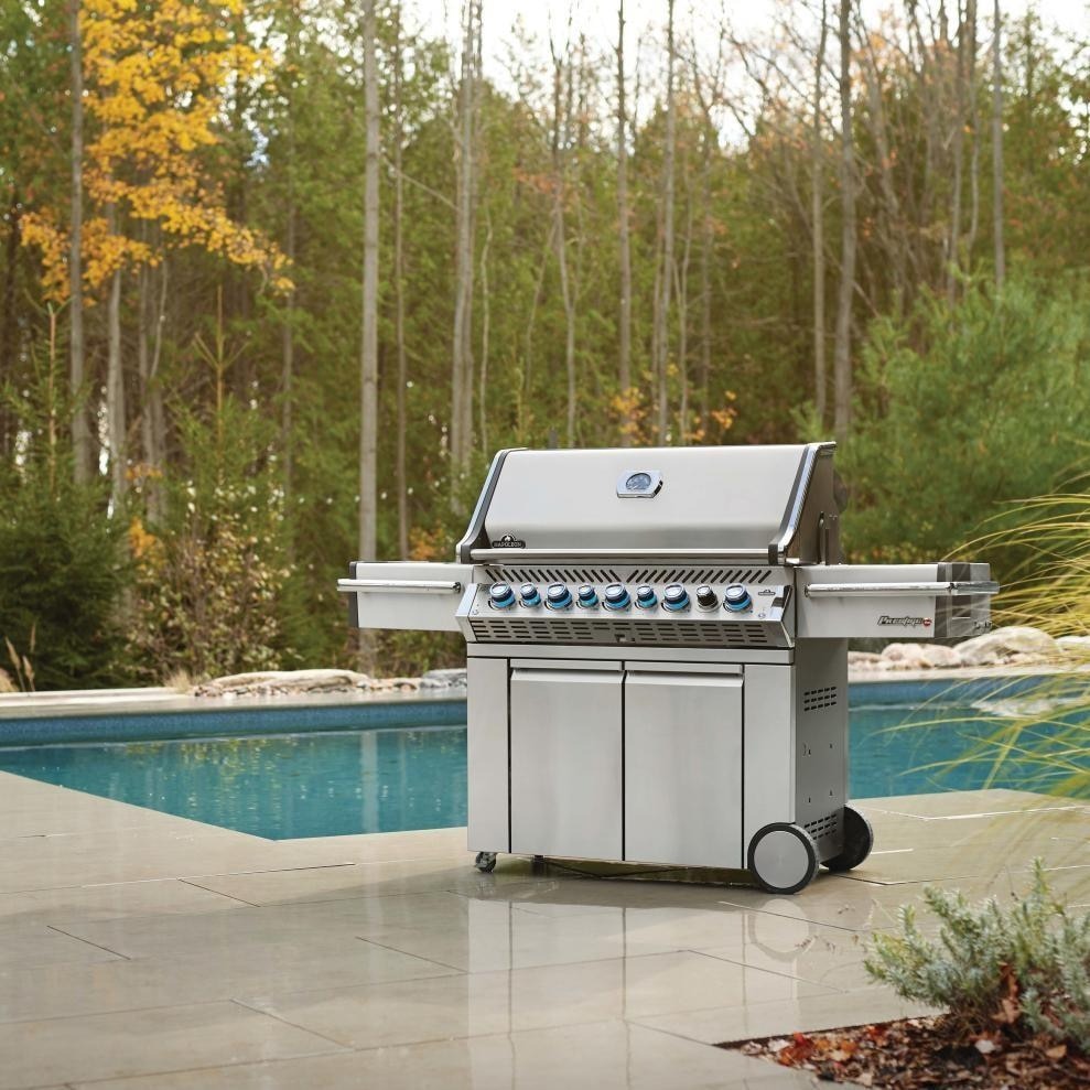 Napoleon PRO665RSIBSS-3 Prestige PRO 665 Grill with Infrared Rear Burner and Infrared Side Burner (2019) - Lifestyle View