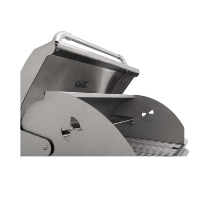 Bull 88787 Bison Premium Built-In Charcoal Grill - Side View