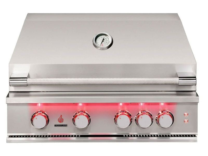 TrueFlame 32-Inch 4-Burner Built-In Gas Grill - TF32