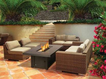 Napoleon St. Tropez Rectangle Patioflame Table - STTR1-BZ - Lifestyle