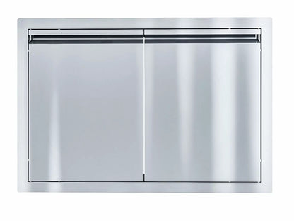 Sunstone Aruba Series Sleek Style 30-Inch Stainless Steel Double Door - ARU-DD30 - Front View