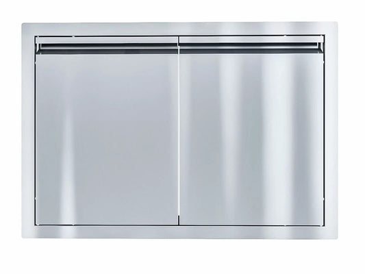 Sunstone Aruba Series Sleek Style 30-Inch Stainless Steel Double Door - ARU-DD30 - Front View