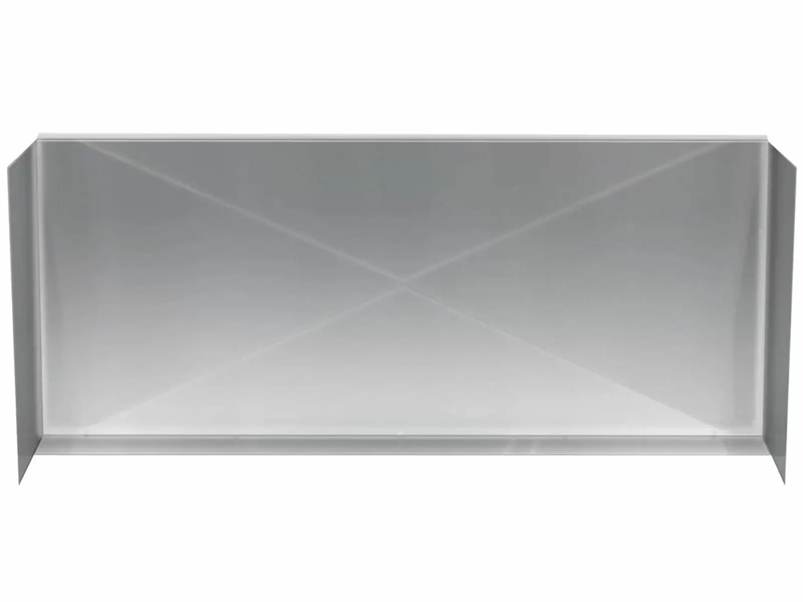 Summerset 48-Inch Stainless Steel Wind Guard - Fits 36-44" Grills -  SSWG-48 - Front View