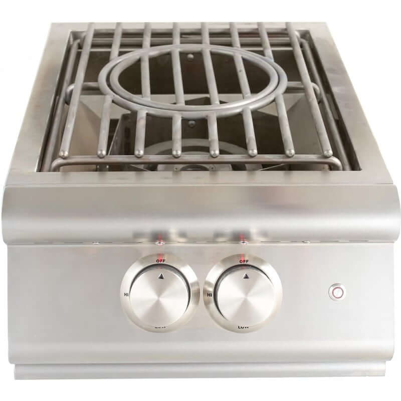 Blaze BLZ-PBLTE Premium LTE Built-In High Performance Power Burner With Wok Ring & Stainless Steel Lid