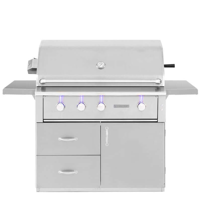 Summerset ALT42T Alturi 42-Inch 3-Burner Grill With Stainless Steel Burners & Rotisserie