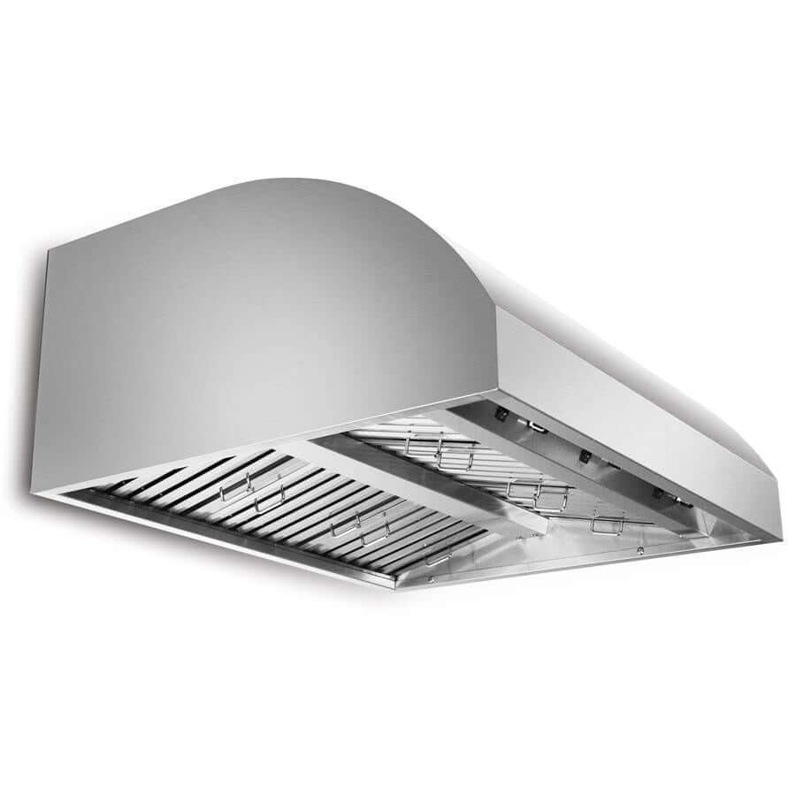 Blaze - BLZ-42-VHOOD - 42-Inch Stainless Steel 2000 CFM Outdoor Vent Hood - Angled View