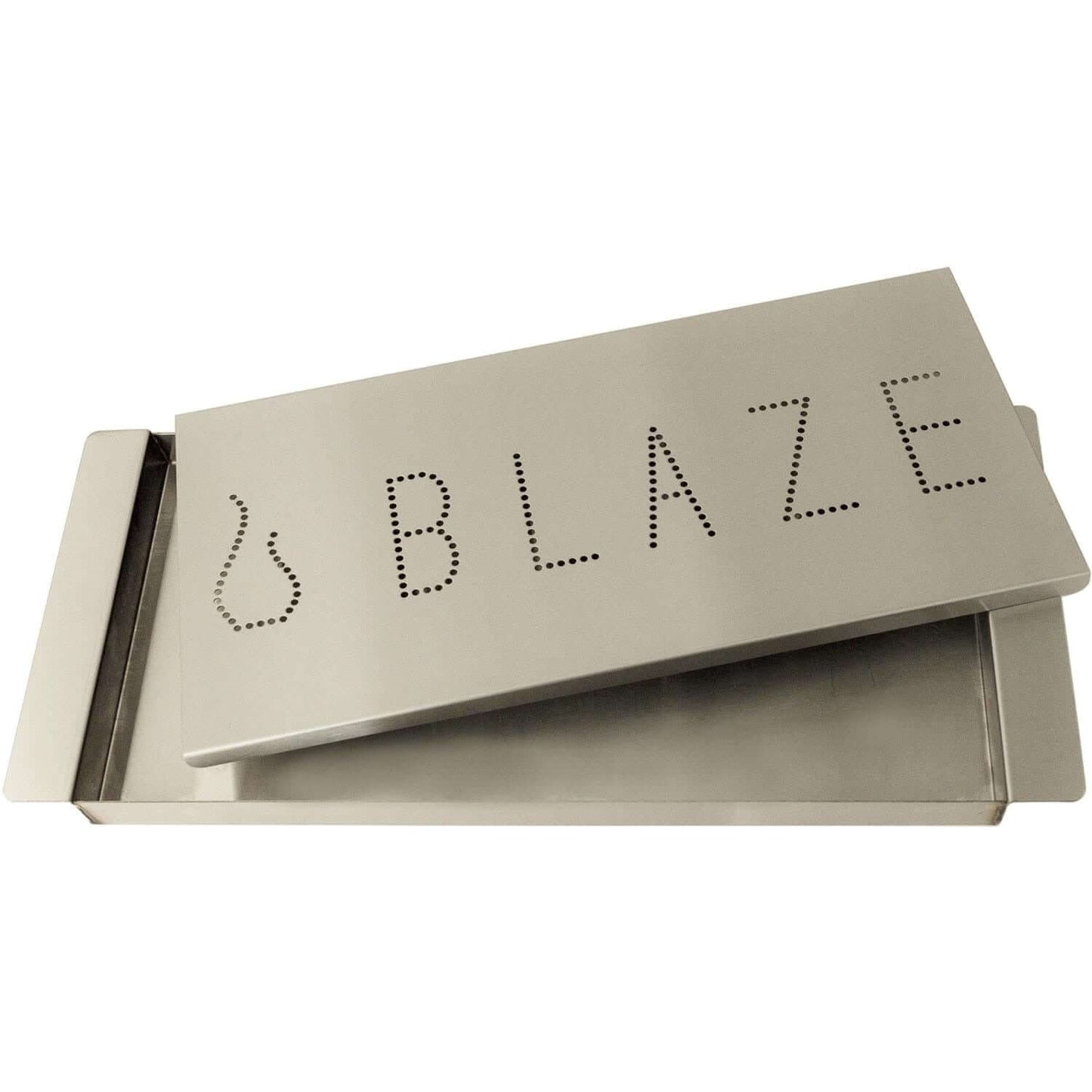 Blaze BLZ-XL-SMBX Extra Large Stainless Steel Smoker Box - Shown Without Wood Chips