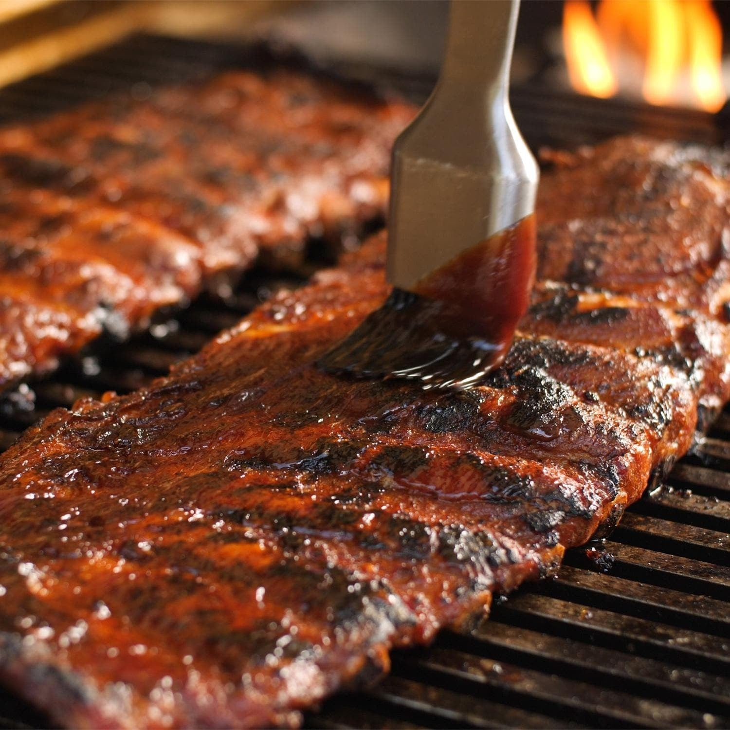 Fire Magic - C650I-RT1 - Choice 36-Inch Built-In Grill - Saucing Ribs