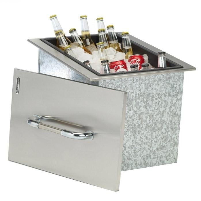 Bull 17-Inch Stainless Steel Built-In Outdoor Ice Chest