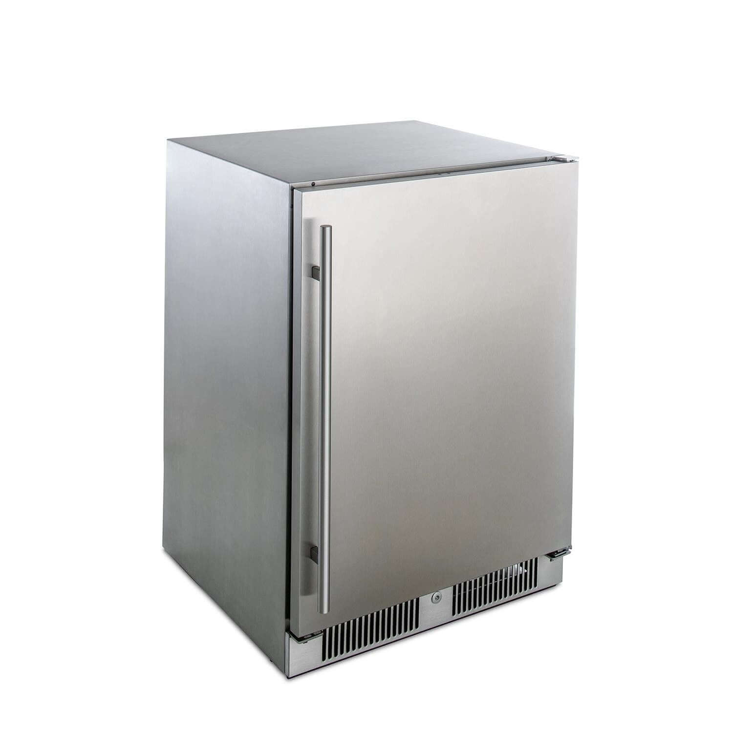 Blaze BLZ-SSRF-5.5 24-Inch 5.5 Cu. Ft. Outdoor Rated Compact Refrigerator - Side View