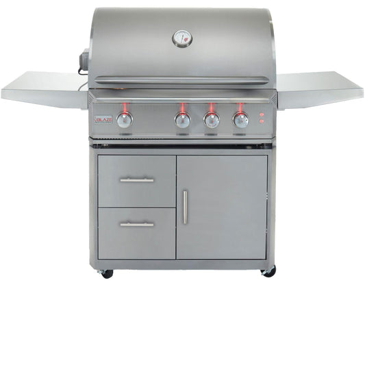 Blaze BLZ-3PRO Professional LUX 34-Inch 3-Burner Gas Grill With Rear Infrared Burner