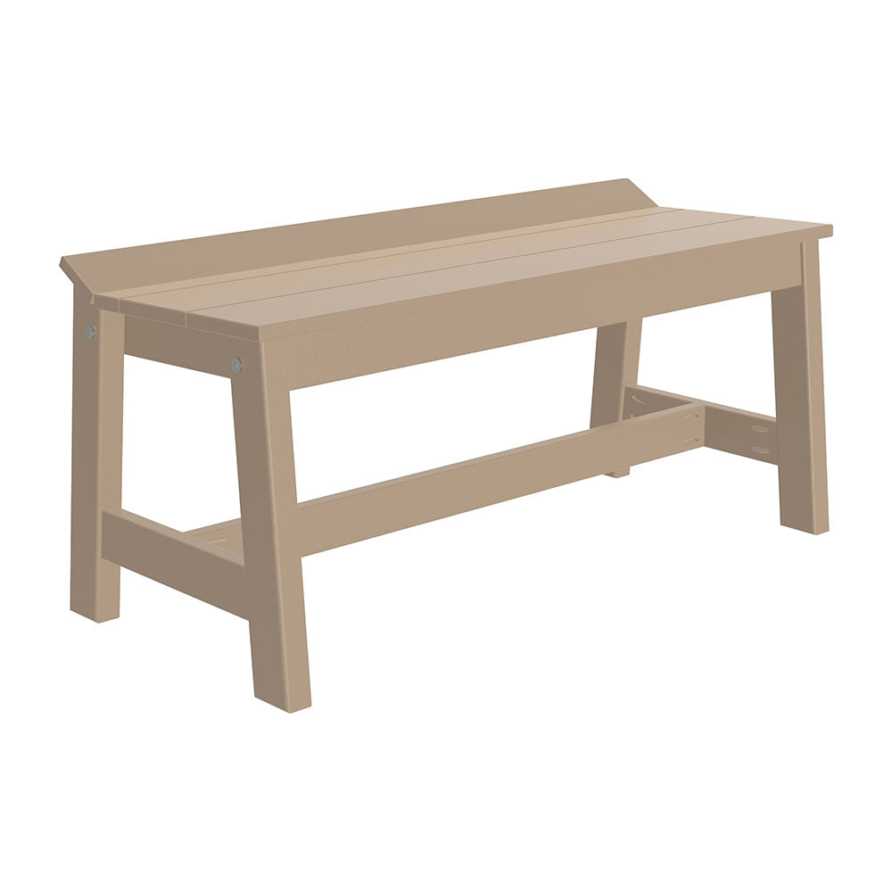 LuxCraft Café Dining Bench (41″) - CDB41