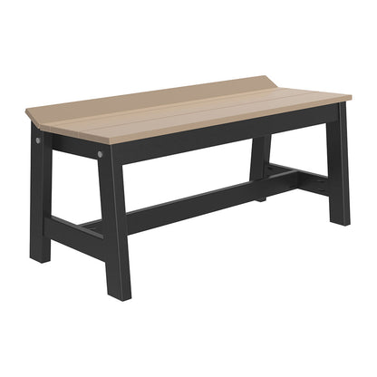 LuxCraft Café Dining Bench (41″) - CDB41