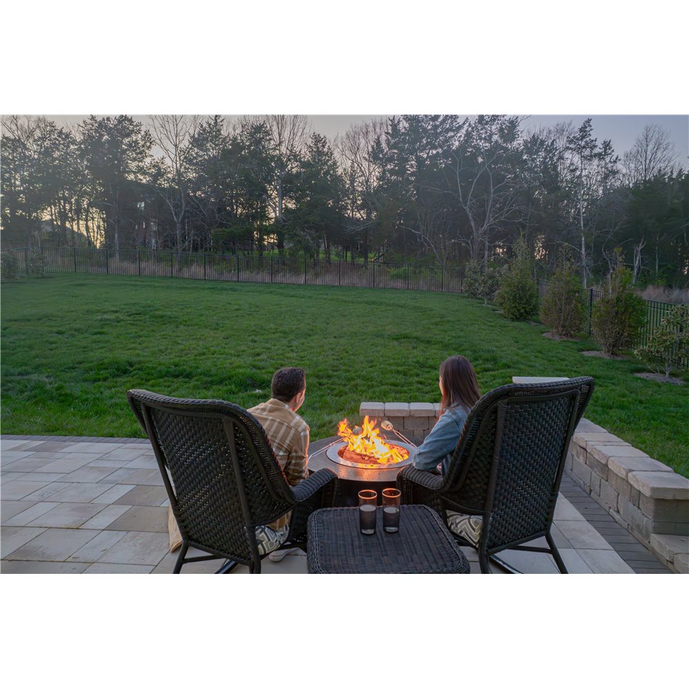 Firegear Lume Fire Pit Surround Package - Raven - LUME-SUR1-RA - image 2