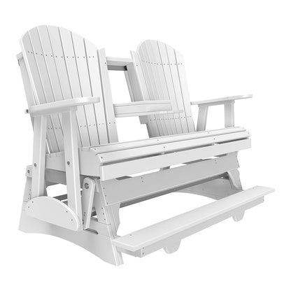 LuxCraft 5′ Adirondack Balcony Glider - 5APBAG - White