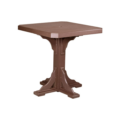 LuxCraft 41″ Square Table - P41ST