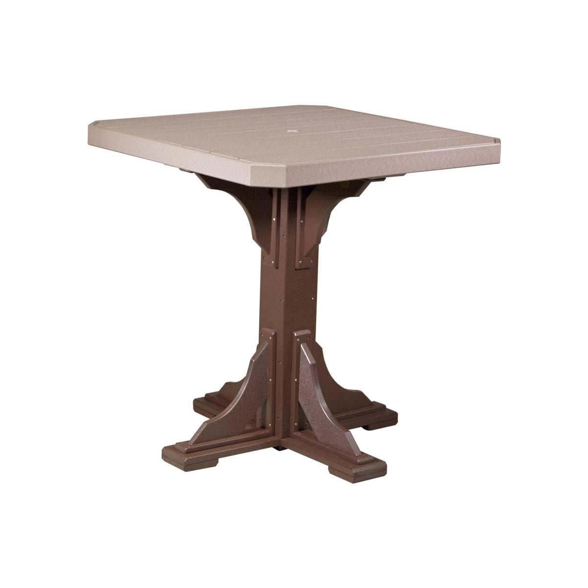 LuxCraft 41″ Square Table - P41ST