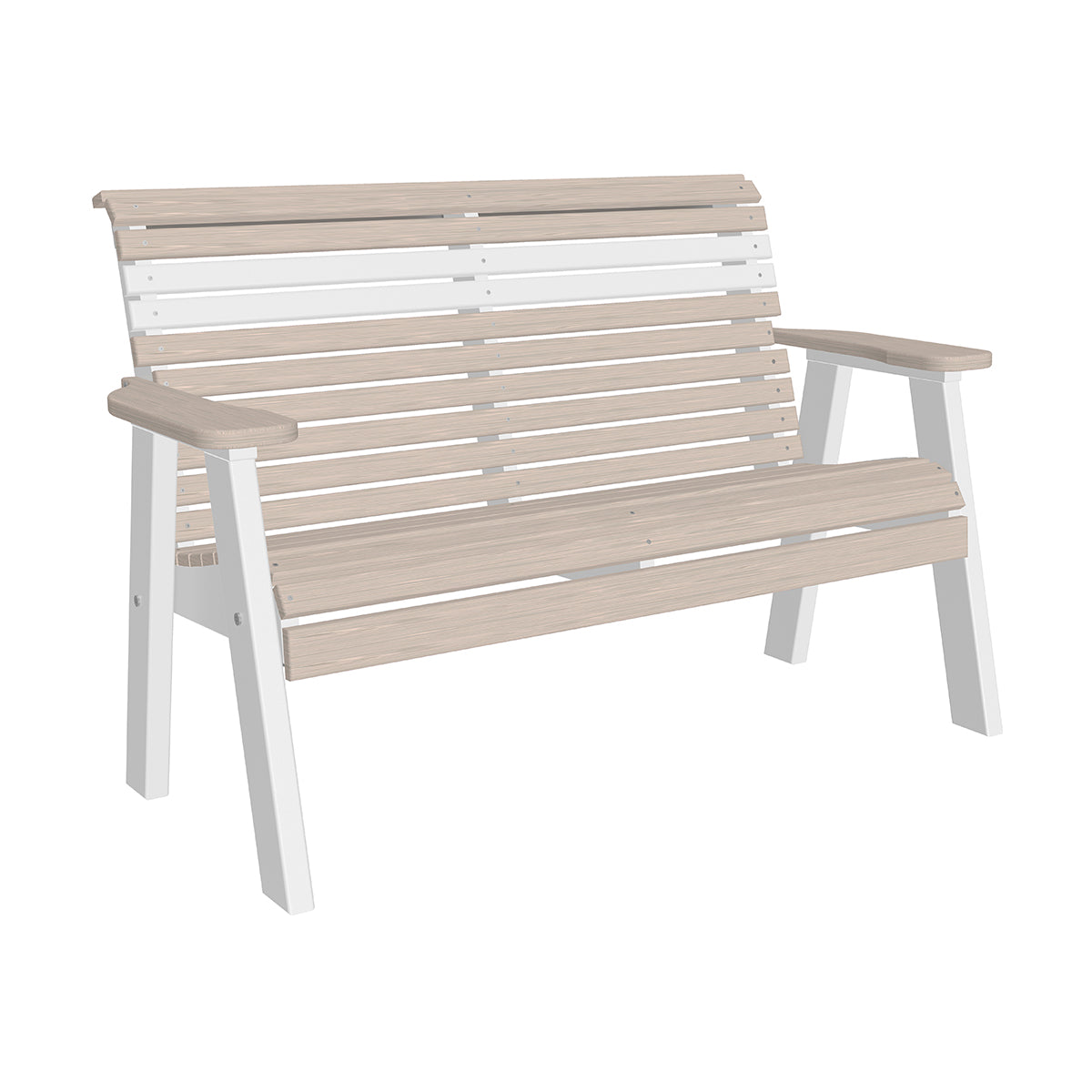 LuxCraft 4′ Plain Bench - 4PPB