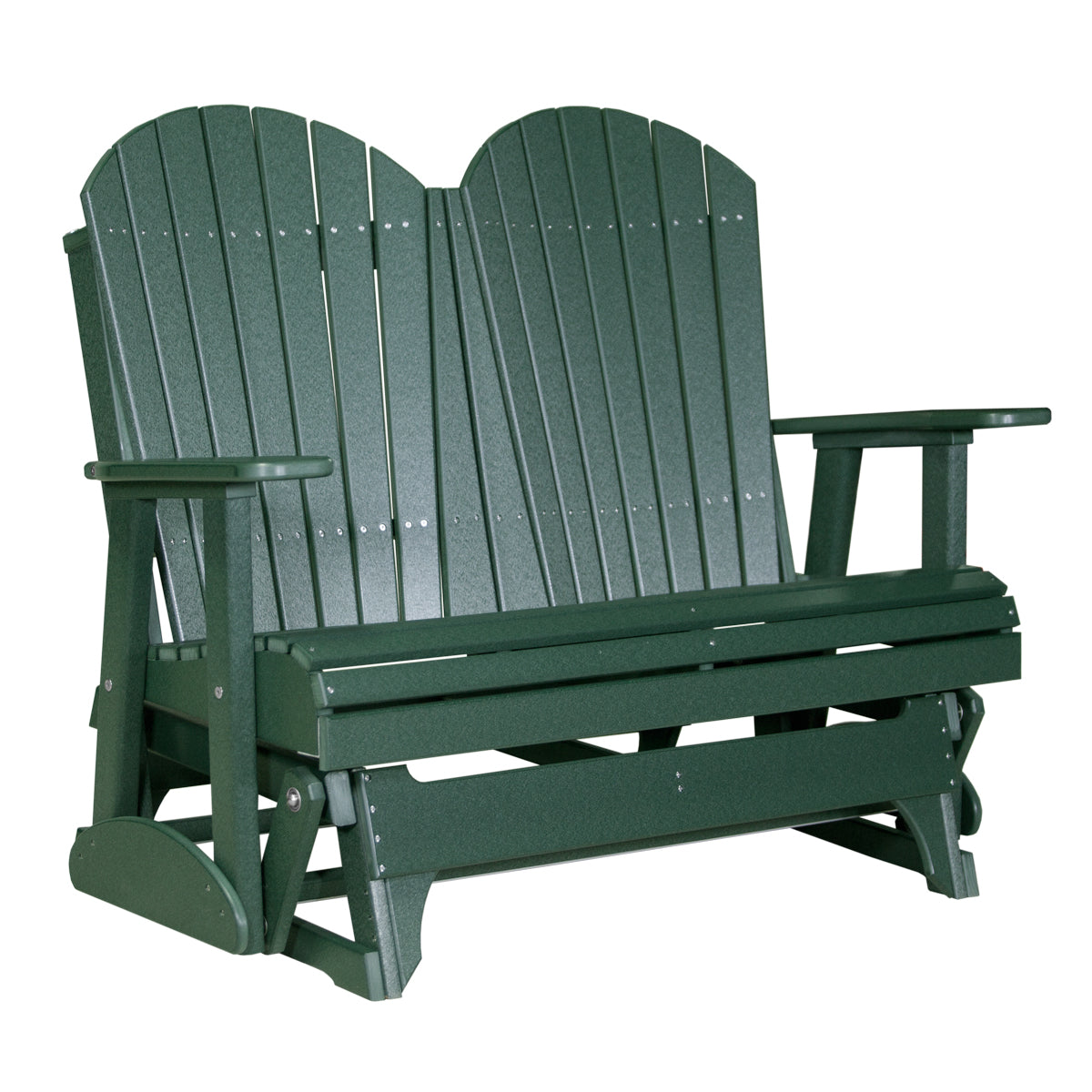 LuxCraft 4′ Adirondack Glider - 4APG - Green