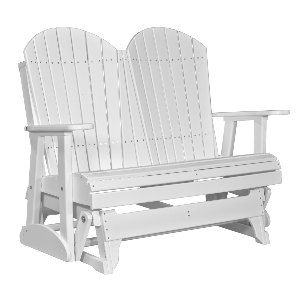 LuxCraft 4′ Adirondack Glider - 4APG - White