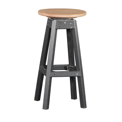 LuxCraft Bar Stool - PBS - Cedar / Black