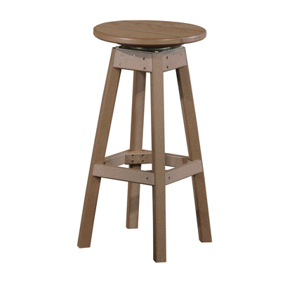 LuxCraft Bar Stool - PBS - Chestnut Brown