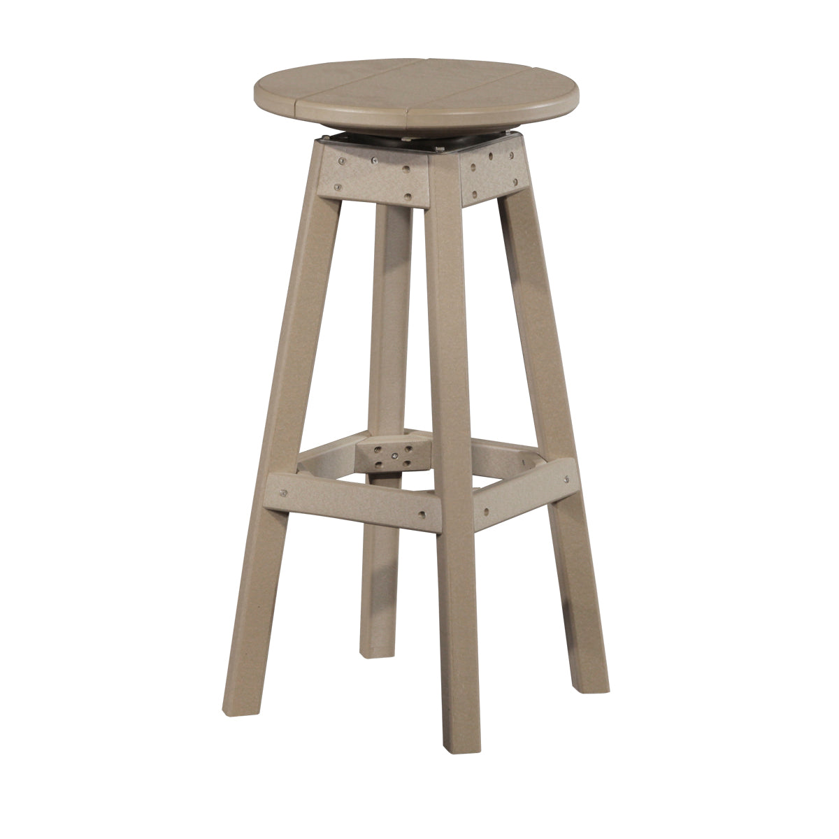 LuxCraft Bar Stool - PBS - Weatherwood