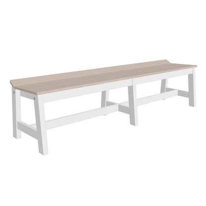 LuxCraft Café Dining Bench (72″) - CDB72