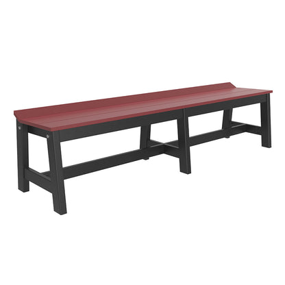 LuxCraft Café Dining Bench (72″) - CDB72