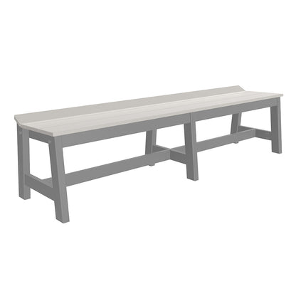 LuxCraft Café Dining Bench (72″) - CDB72