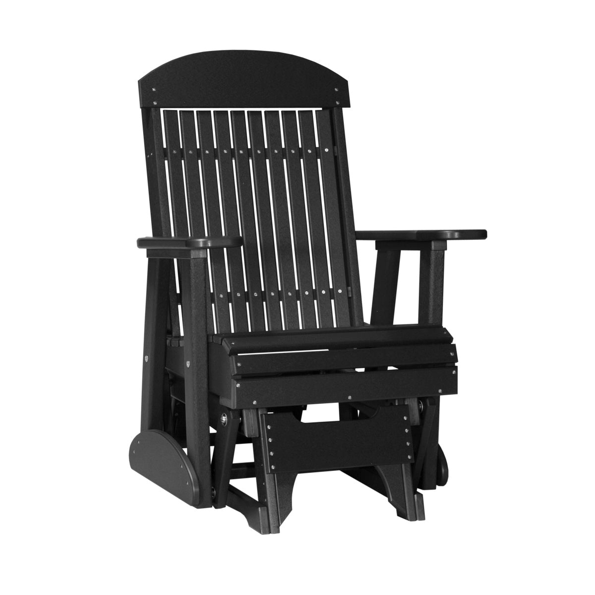 LuxCraft 2′ Classic Glider Chair - 2CPG - Black