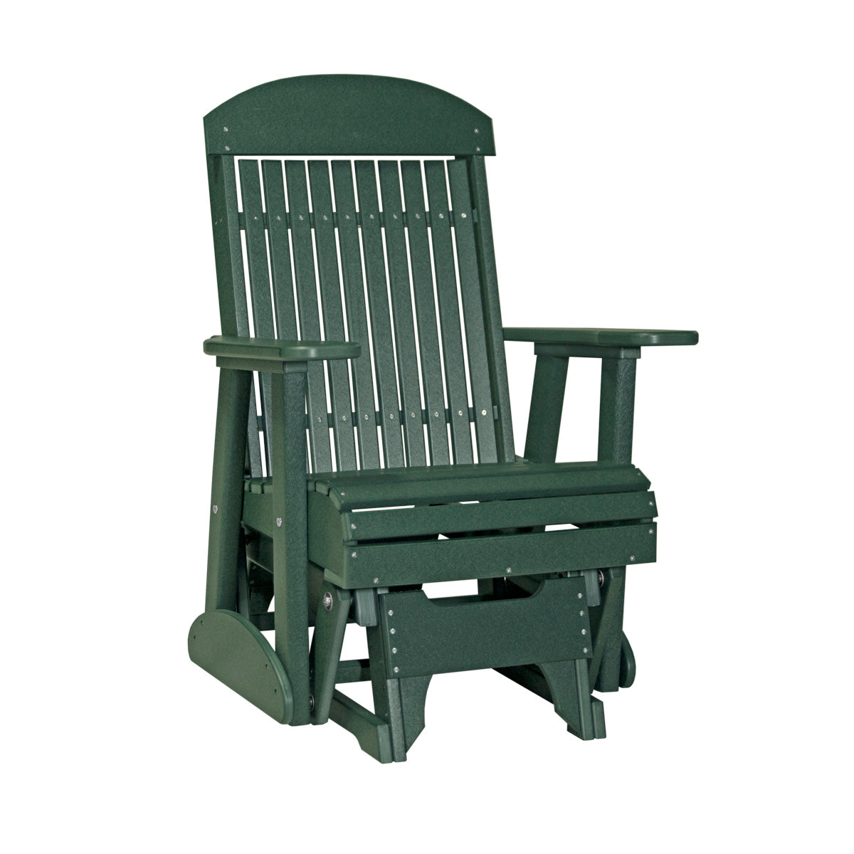 LuxCraft 2′ Classic Glider Chair - 2CPG - Green