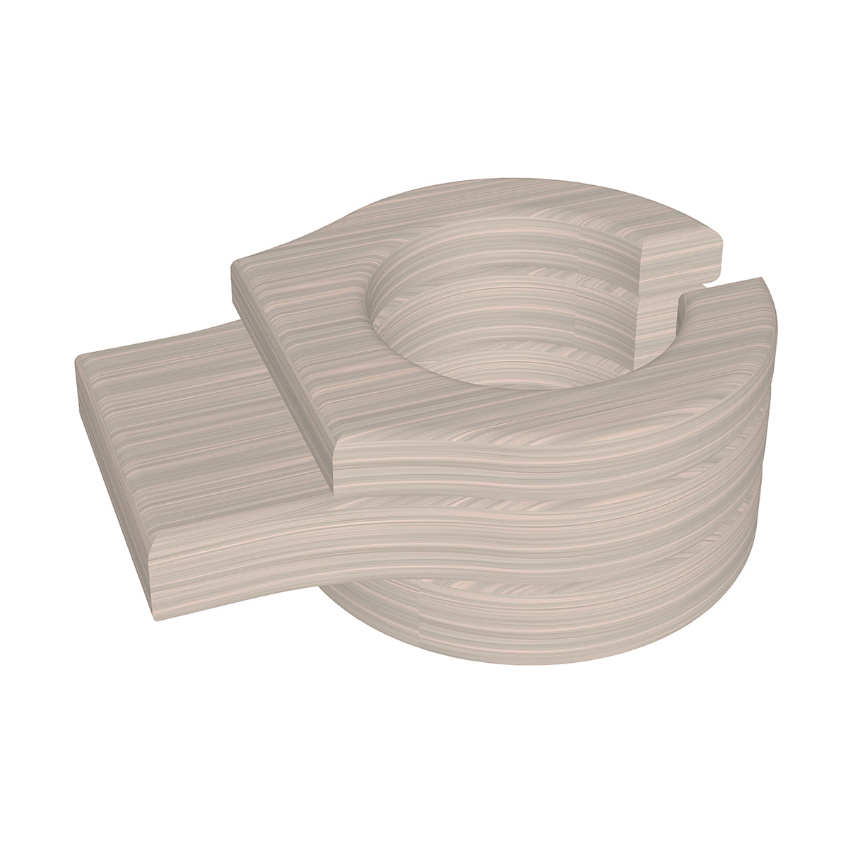 LuxCraft Cup Holder (Stationary) - PSCH - Birch / White