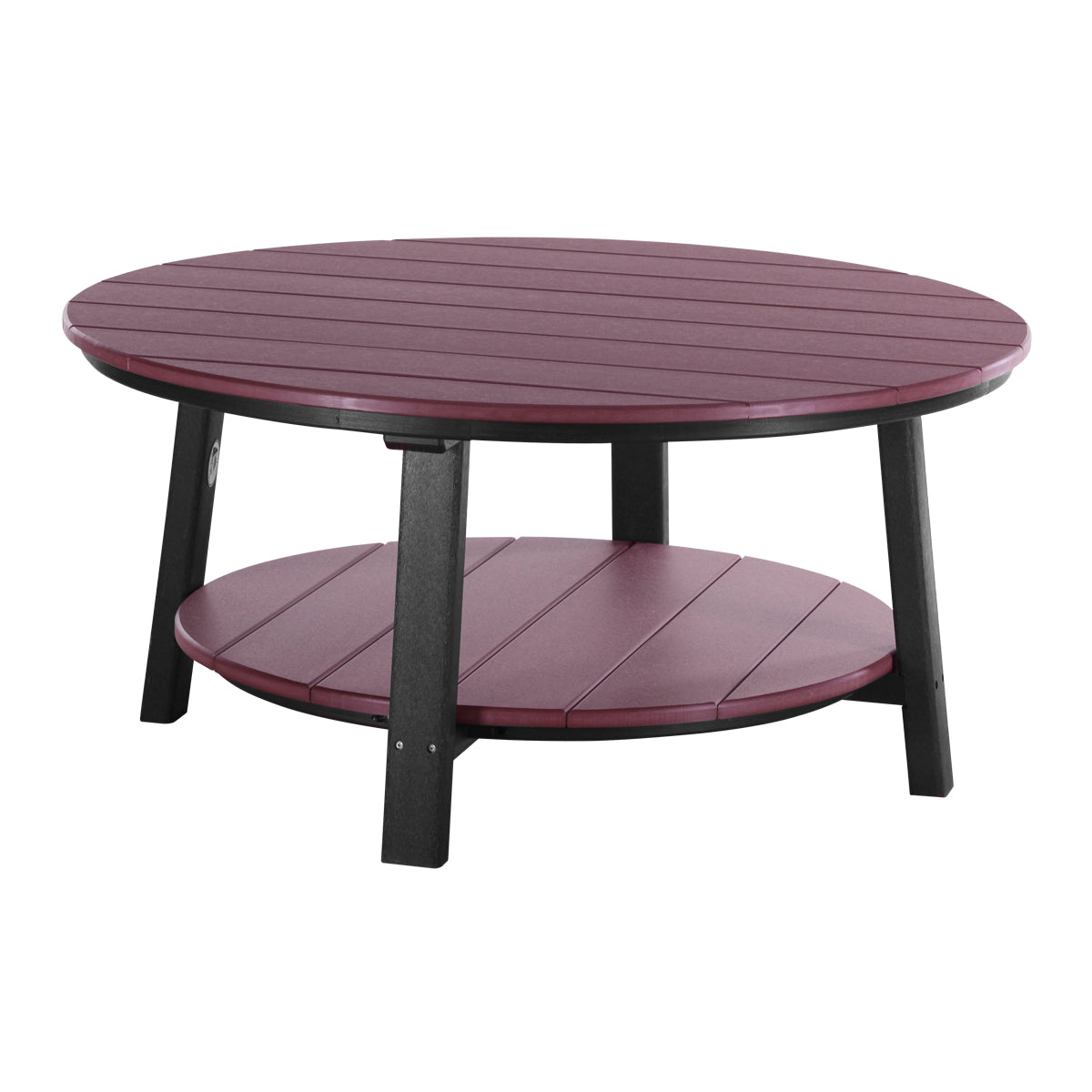 LuxCraft Deluxe Conversation Table - PDCT - Cherrywood / Black