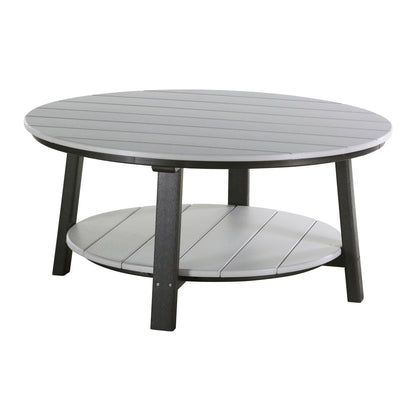 LuxCraft Deluxe Conversation Table - PDCT - Dove Gray / Black