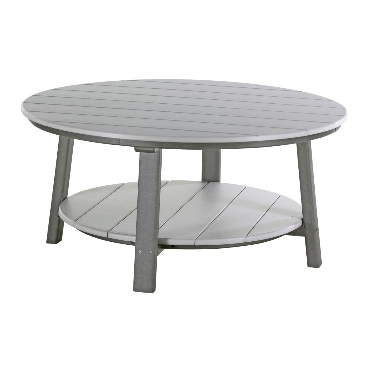 LuxCraft Deluxe Conversation Table - PDCT - Dove Gray / Slate