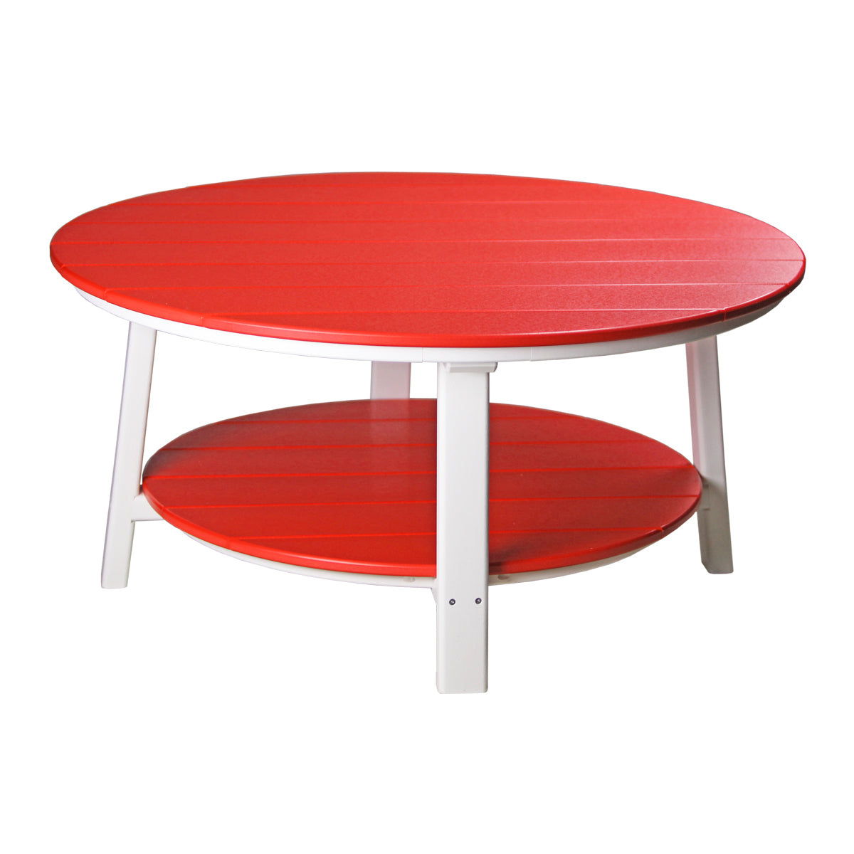 LuxCraft Deluxe Conversation Table - PDCT - Red / White