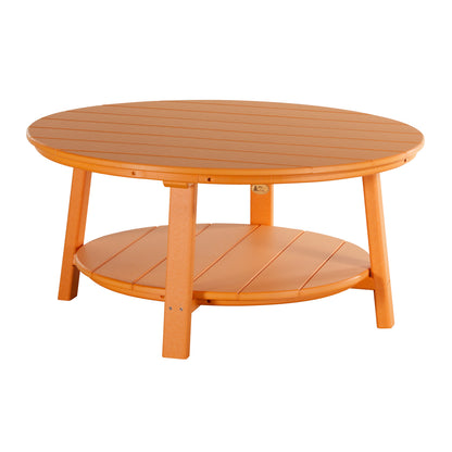 LuxCraft Deluxe Conversation Table - PDCT - Tangerine