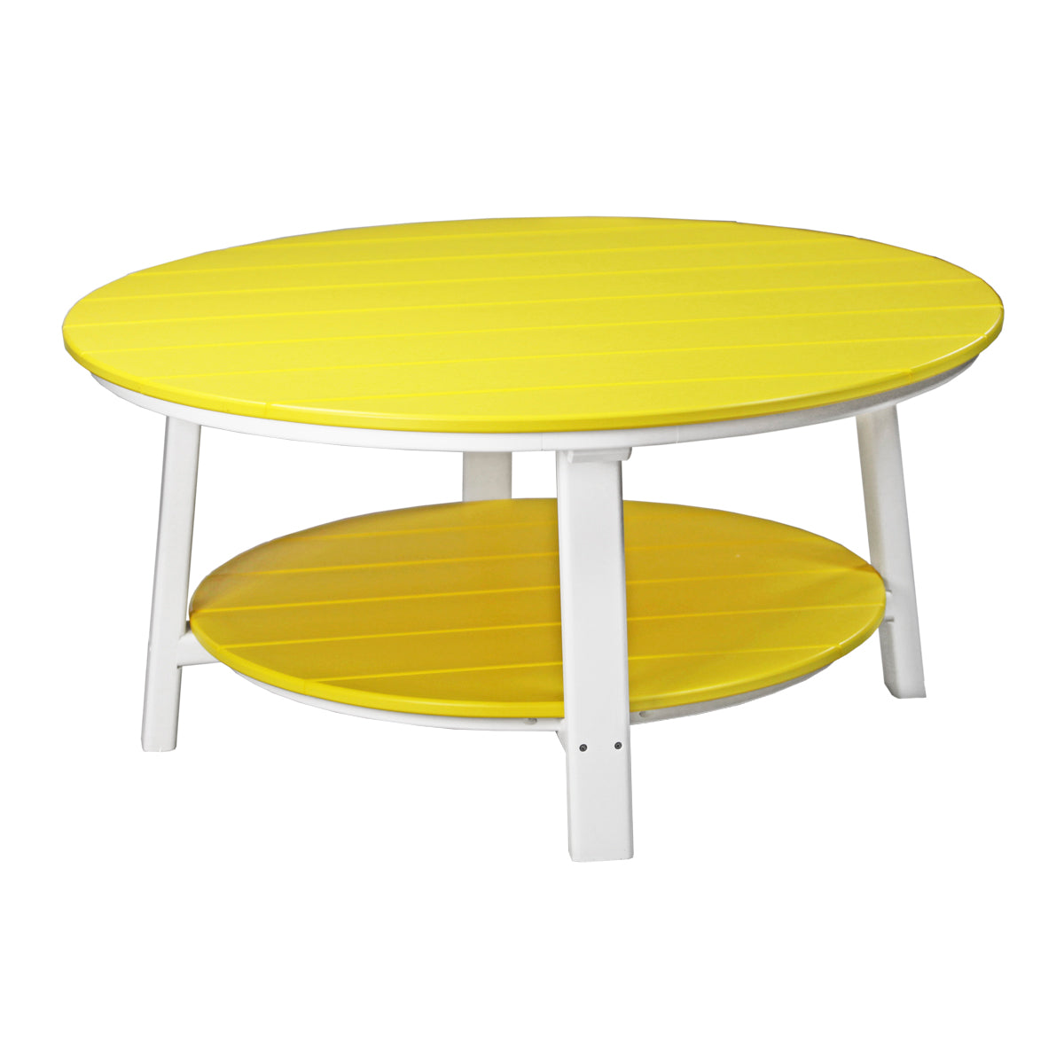 LuxCraft Deluxe Conversation Table - PDCT - Yellow / White