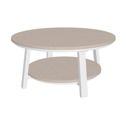 LuxCraft Deluxe Conversation Table - PDCT - Birch / White