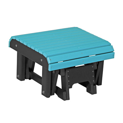 LuxCraft Glider Footrest - PGF - Aruba Blue / Black