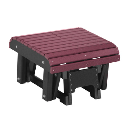 LuxCraft Glider Footrest - PGF - Cherrywood / Black